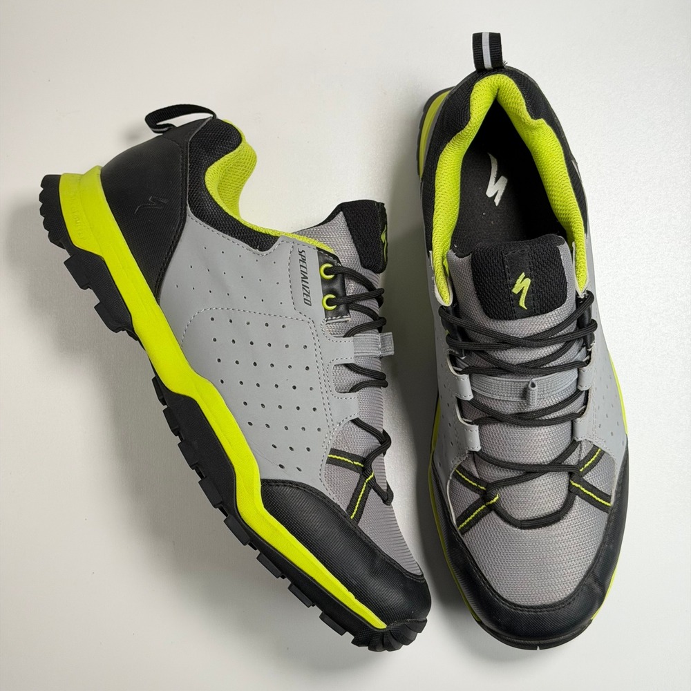 Specialized Tahoe MTB Cycling Shoes Mens 11.5 Grey Performance Clip-In Biking